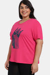Zivame Taash Knit Cotton Top - Sun Kissed Coral — thumbnail 2
